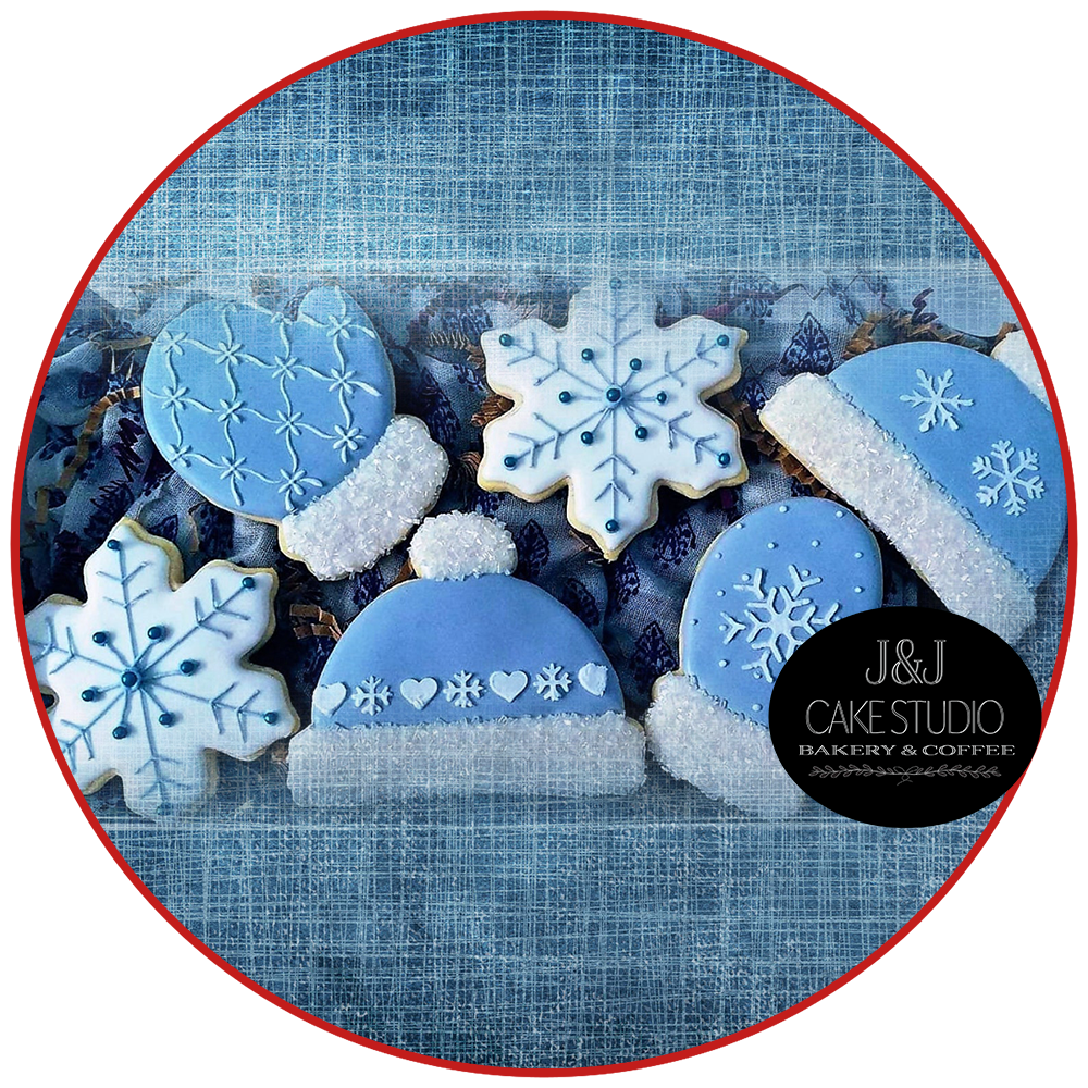 Christmas Cookie's Blue Set