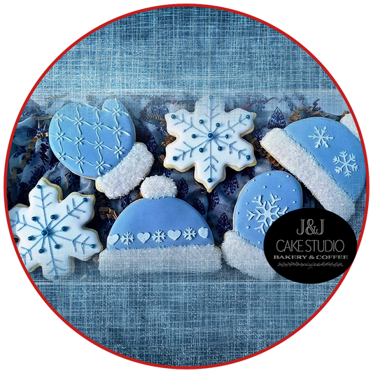 Christmas Cookie's Blue Set