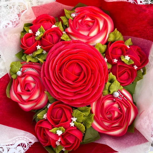 7 Rose Cupcake