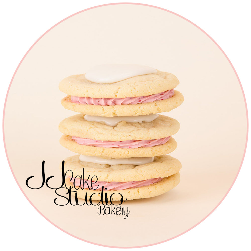 Lemon Raspberry Italian ButterCream Sandwich