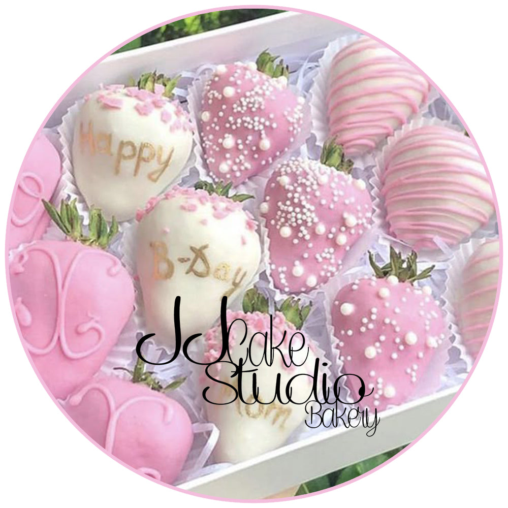 Pink Strawberry Party Box