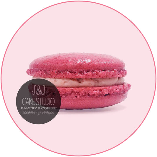 Raspberry Macaron