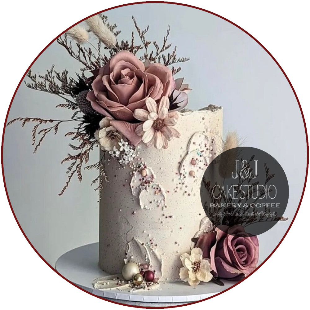 Rustic Birthday Cake