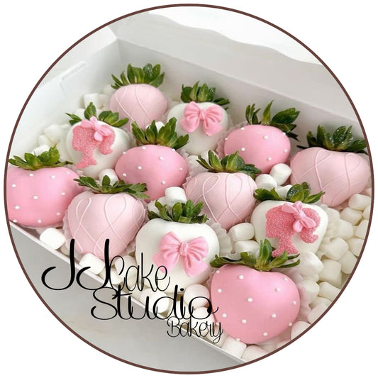Strawberries Dipped Birthday 1 Doz Gift Set