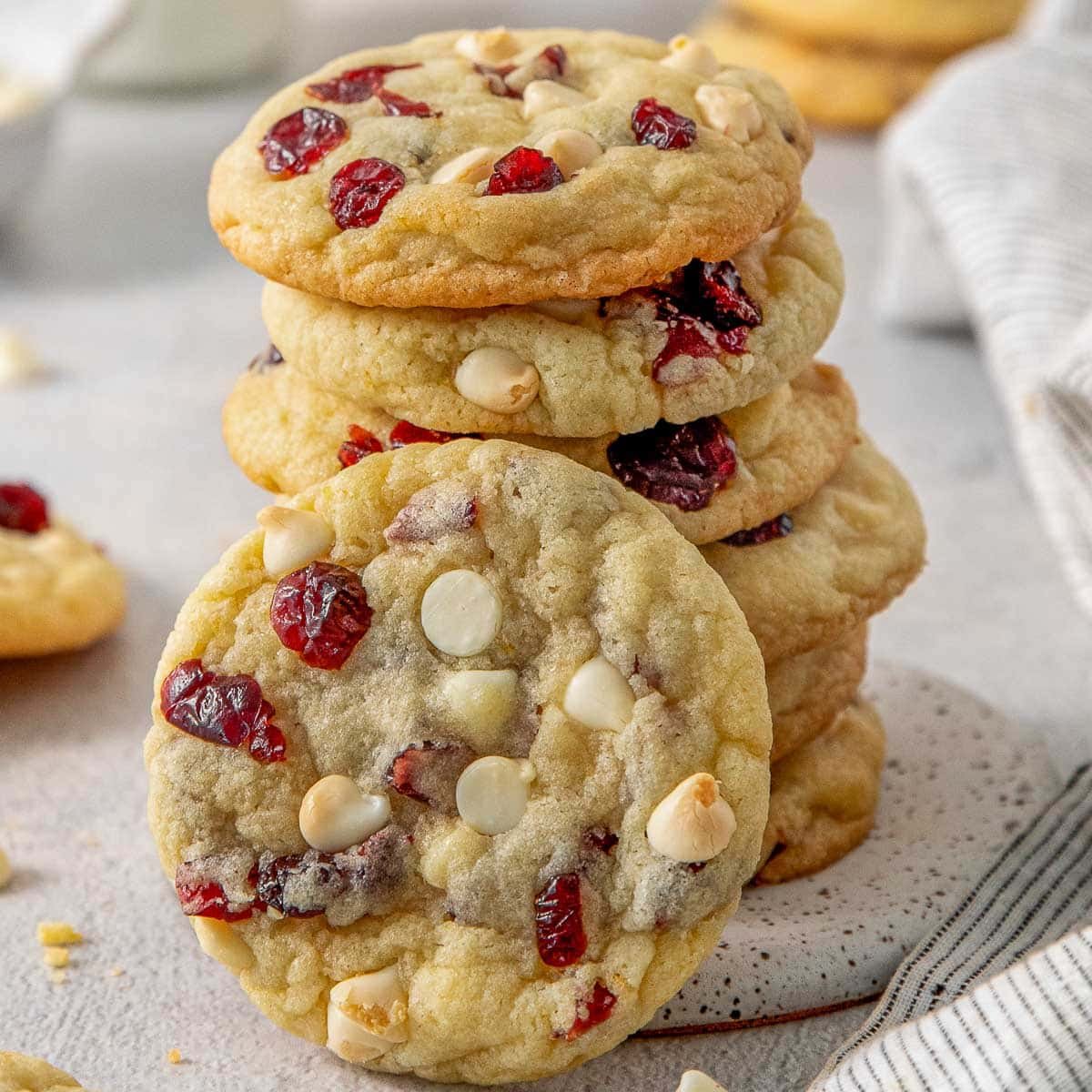 Cranberry White Chocolate Cookie's